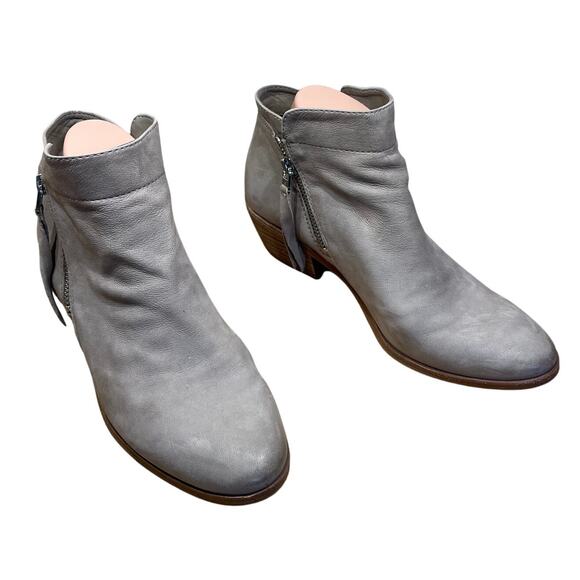 Sam Edelman Womens Packer Leather Almond Toe Ankle Boots Women's Size 8.5 EUC - Picture 3 of 7